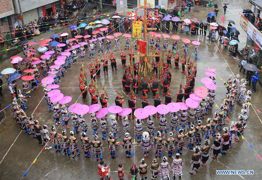 #CHINA-GUANGXI-MIAO ETHNIC GROUP-ACTIVITY (CN)