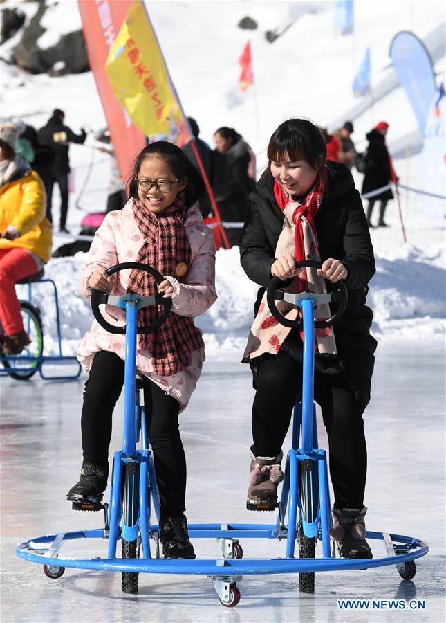 CHINA-XINJIANG-TIANCHI LAKE-WINTER TOURISM (CN)