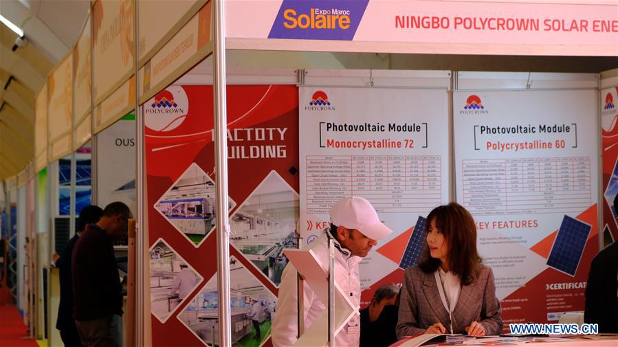 MOROCCO-CASABLANCA-SOLAR ENERGY-EXPO