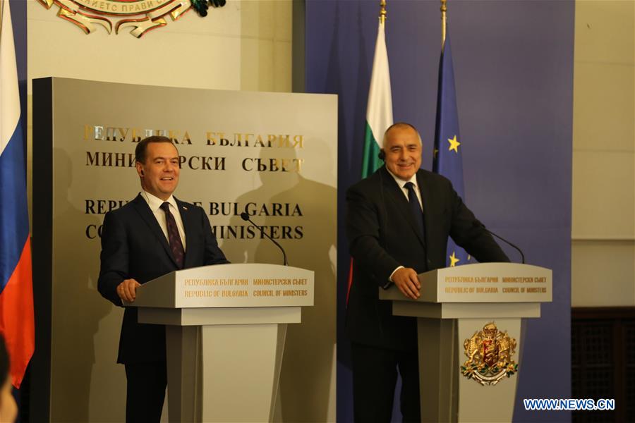 BULGARIA-SOFIA-RUSSIA-MEDVEDEV-VISIT