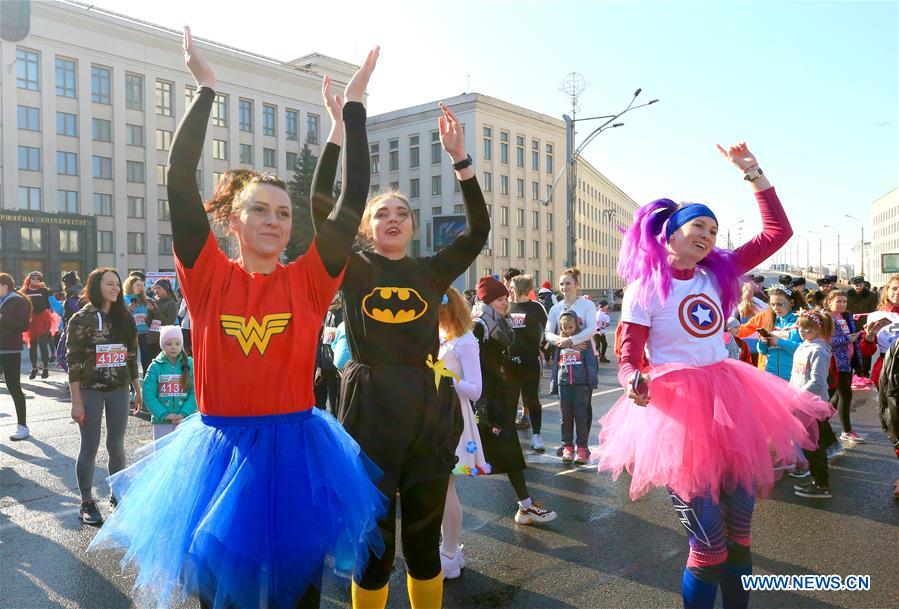 BELARUS-MINSK-INTERNATIONAL WOMEN'S DAY-BEAUTY RUN