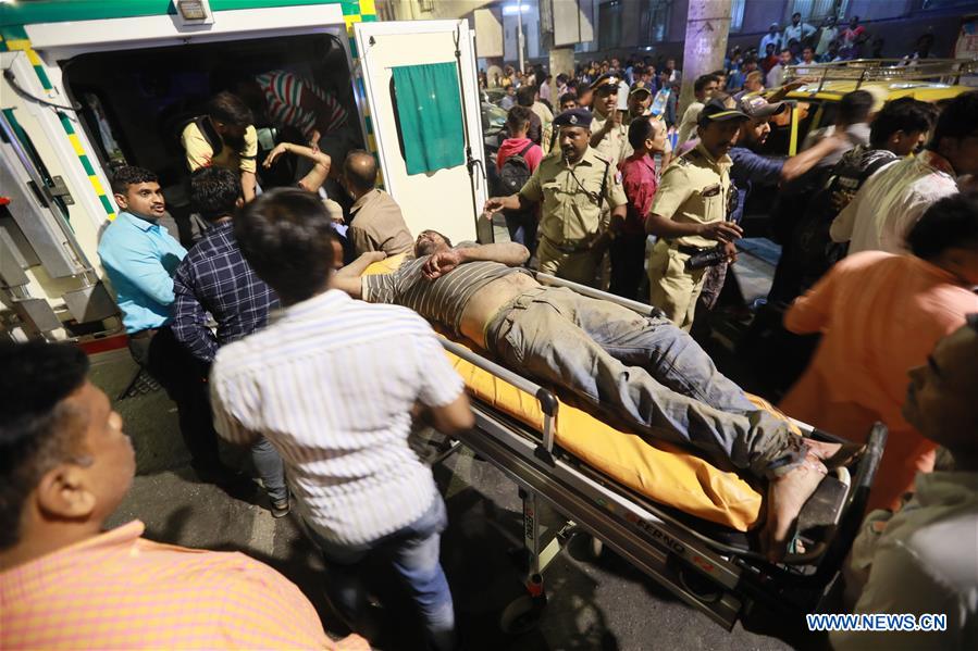 INDIA-MUMBAI-FOOTBRIDGE-COLLAPSE