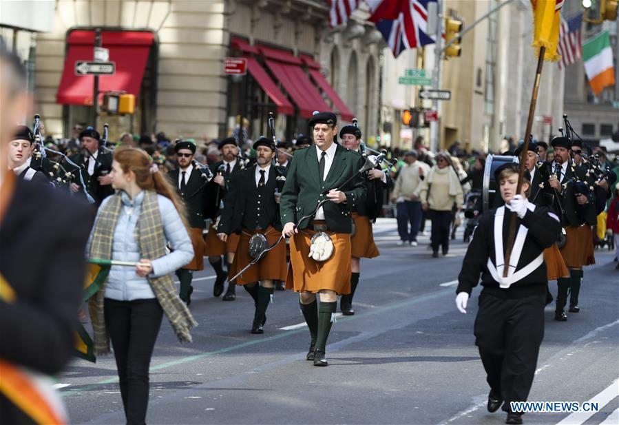 U.S.-NEW YORK-ST. PATRICK'S DAY-PARADE