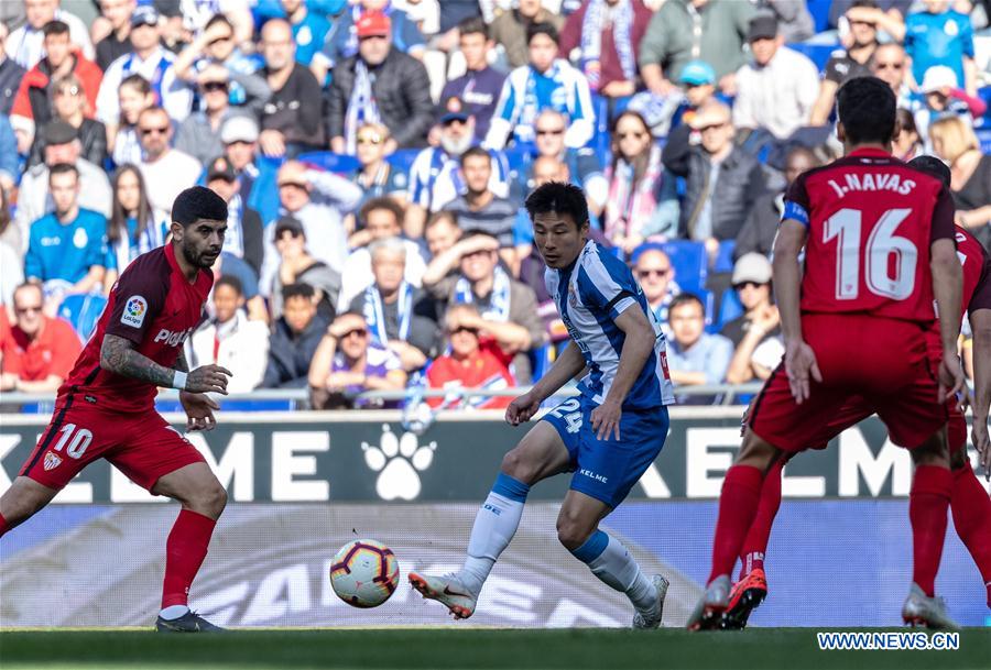 (SP)SPAIN-BARCELONA-SOCCER-LA LIGA-RCD ESPANYOL VS SEVILLA