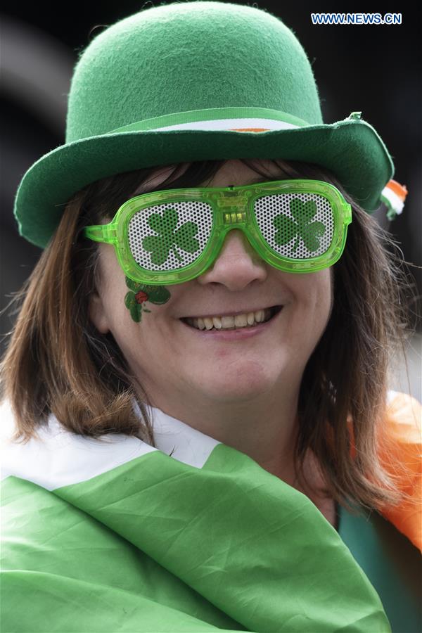 BRITAIN-LONDON-ST PATRICK'S DAY-PARADE