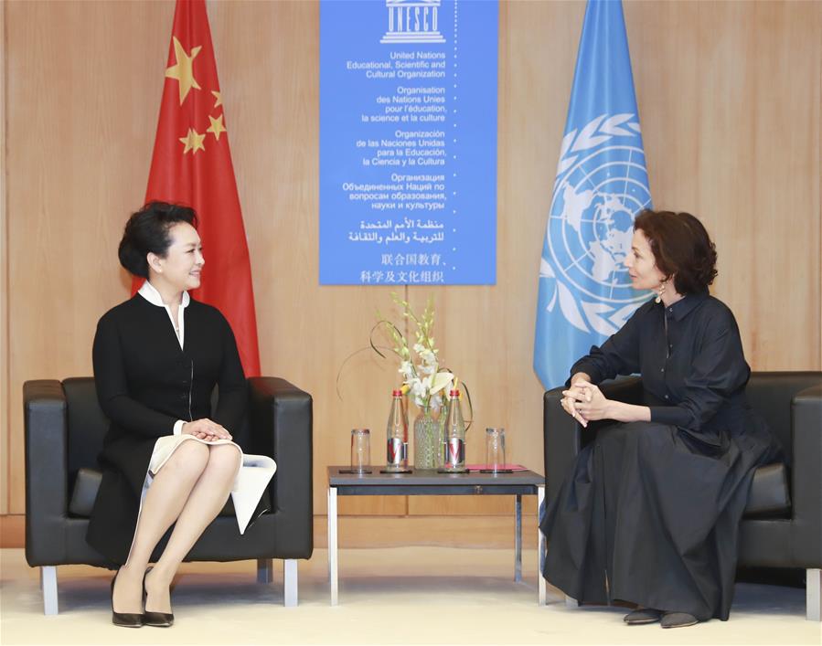 FRANCE-PARIS-PENG LIYUAN-UNESCO-SPECIAL SESSION