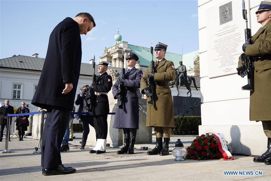 POLAND-WARSAW-SMOLENSK CRASH-ANNIVERSARY-COMMEMORATION