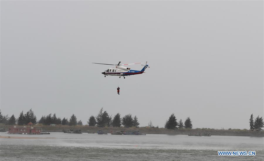 CHINA-HAINAN-TYPHOON DRILL (CN)