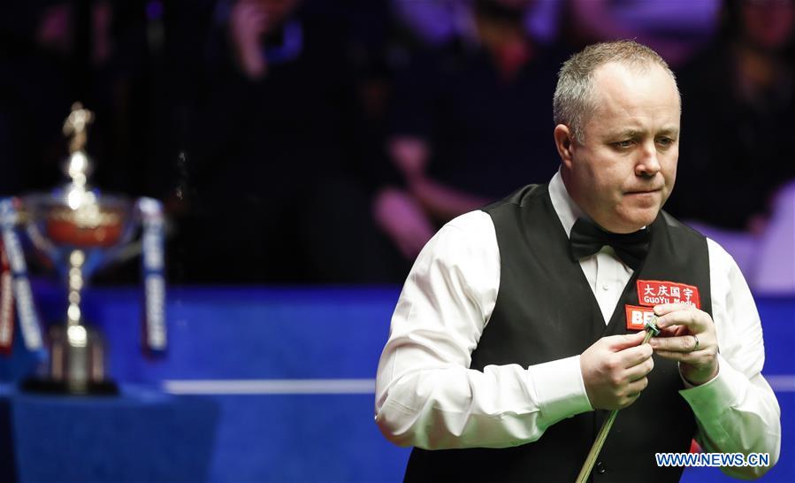 (SP) BRITAIN-SHEFFIELD-SNOOKER-WORLD CHAMPIONSHIP-DAY 16