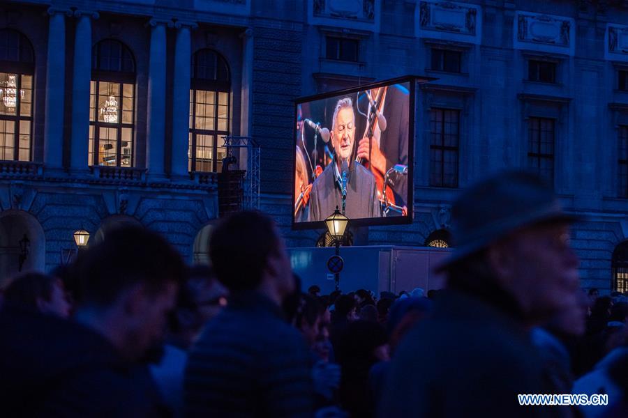 AUSTRIA-VIENNA-WORLD WAR II-CONCERT