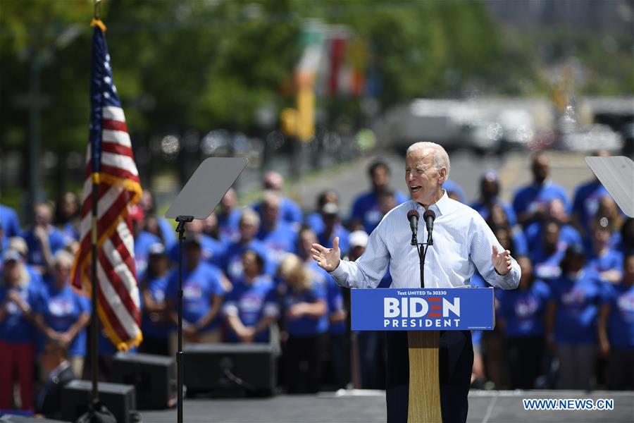 U.S.-PHILADELPHIA-JOE BIDEN-PRESIDENTIAL RUNNING CAMPAIGN