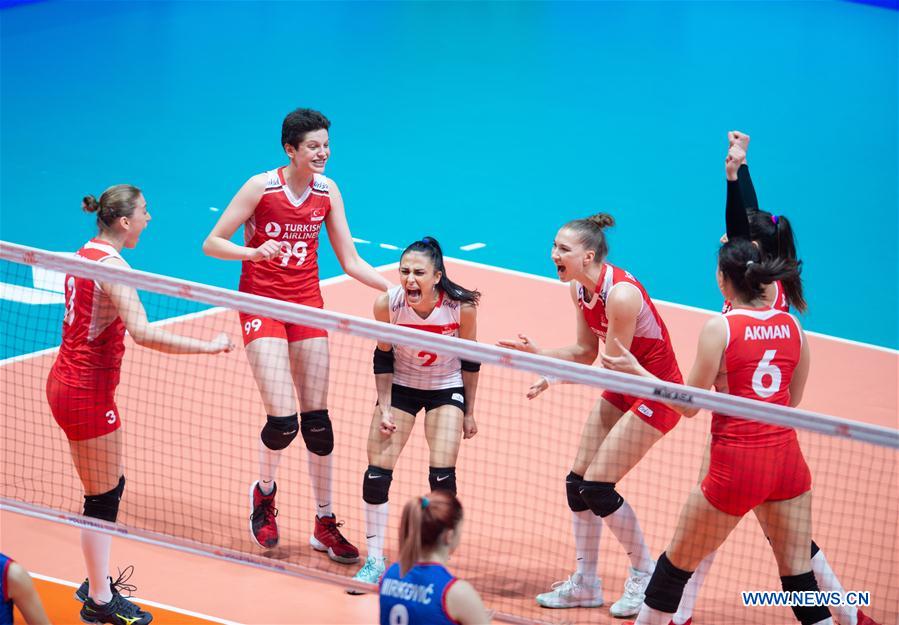 (SP)BRAZIL-BRASILIA-VOLLEYBALL-NATIONS LEAGUE-TURKEY VS SERBIA