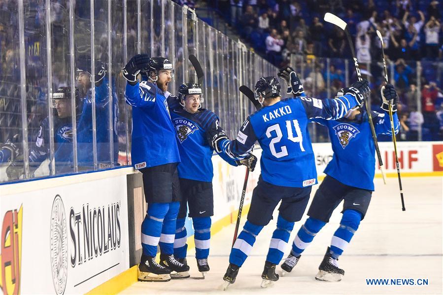 (SP)SLOVAKIA-KOSICE-ICE HOCKEY-IIHF-WORLD CHAMPIONSHIP-QUARTERFINAL-FIN VS SWE