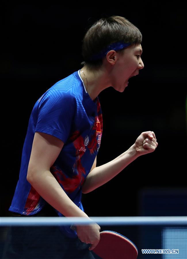 (SP)CHINA-SHENZHEN-TABLE TENNIS-CHINA OPEN-WOMEN'S SINGLES (CN)