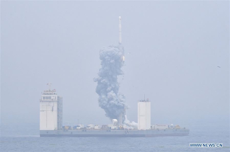 CHINA-QINGDAO-ROCKET-LAUNCH (CN)