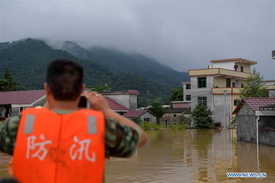 CHINA-JIANGXI-YONGXIN COUNTY-HEAVY RAIN-FLOOD (CN) 