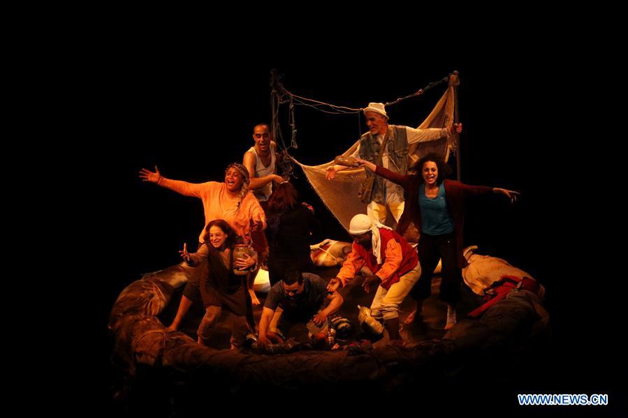 LEBANON-BEIRUT-THEATER PLAY-"THE RAFT"