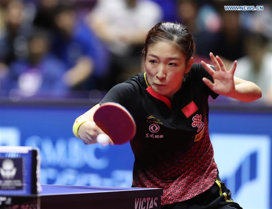 (SP)JAPAN-SAPPORO-TABLE TENNIS-ITTF JAPAN OPEN-WOMEN'S SINGLES-FINAL