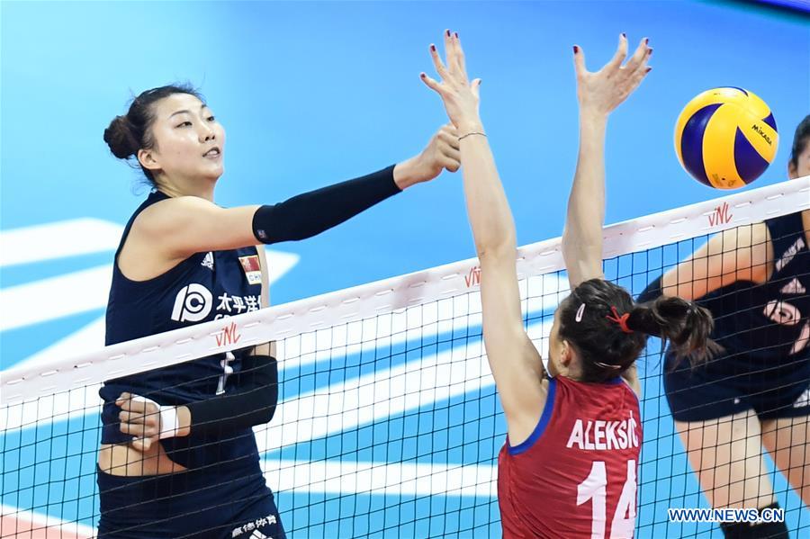 (SP)CHINA-NINGBO-VOLLEYBALL-FIVB NATIONS LEAGUE-CHN VS BUL (CN)