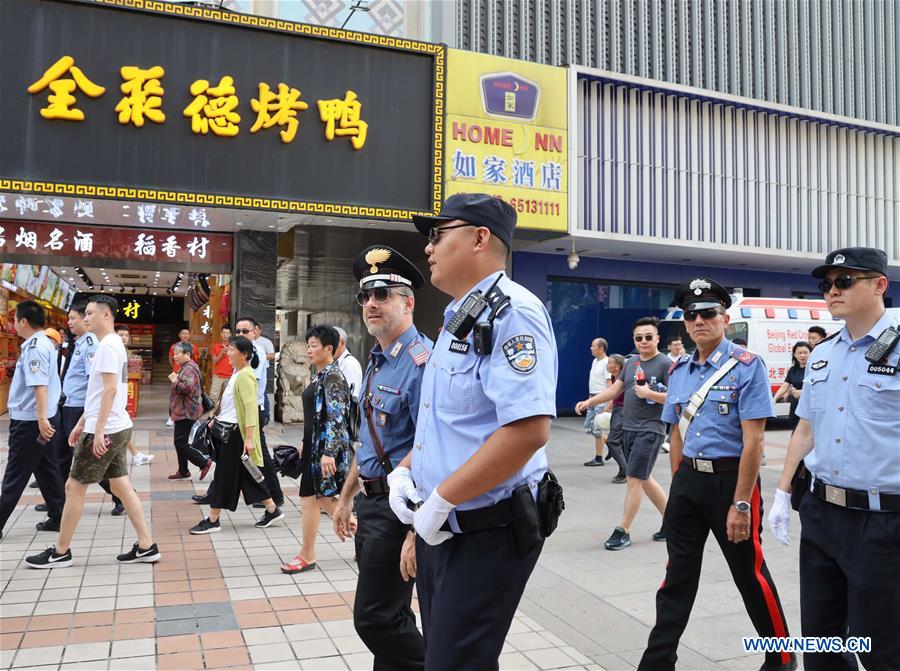 CHINA-BEIJING-ITALY-POLICE-JOINT PATROL (CN)