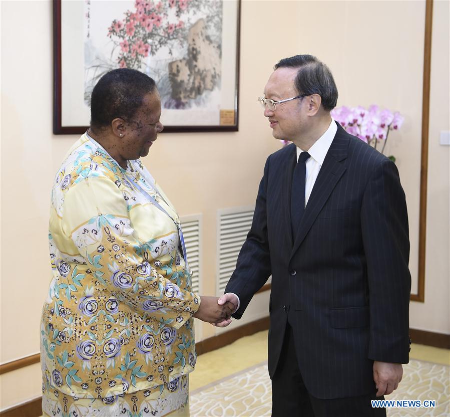 CHINA-BEIJING-YANG JIECHI-SOUTH AFRICAN FM-MEETING (CN)