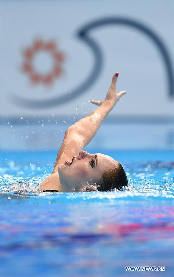 (SP)SOUTH KOREA-GWANGJU-FINA WORLD CHAMPIONSHIPS-ARTISTIC SWIMMING-WOMEN'S SOLO TECHNICAL