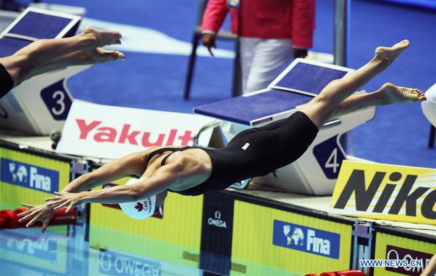 (SP)SOUTH KOREA-GWANGJU-FINA WORLD CHAMPIONSHIPS-SWIMMING-DAY 2