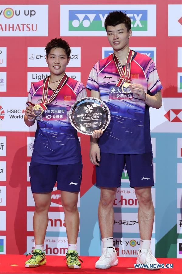 (SP)JAPAN-TOKYO-BADMINTON-JAPAN OPEN 2019-FINAL