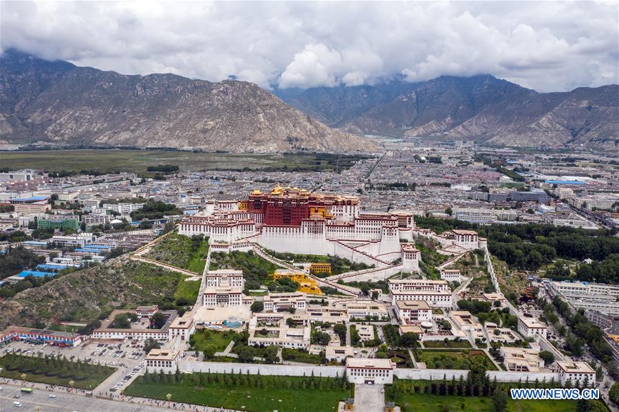 (InTibet)CHINA-TIBET-LHASA-AERIAL VIEW (CN)