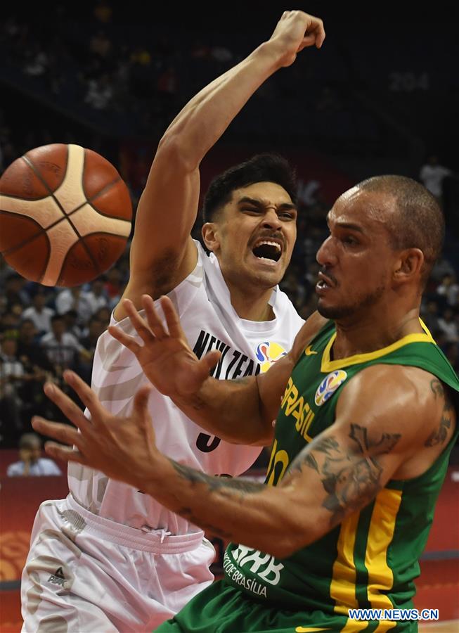 (SP)CHINA-NANJING-BASKETBALL-FIBA WORLD CUP-GROUP F-BRAZIL VS NEW ZEALAND (CN)