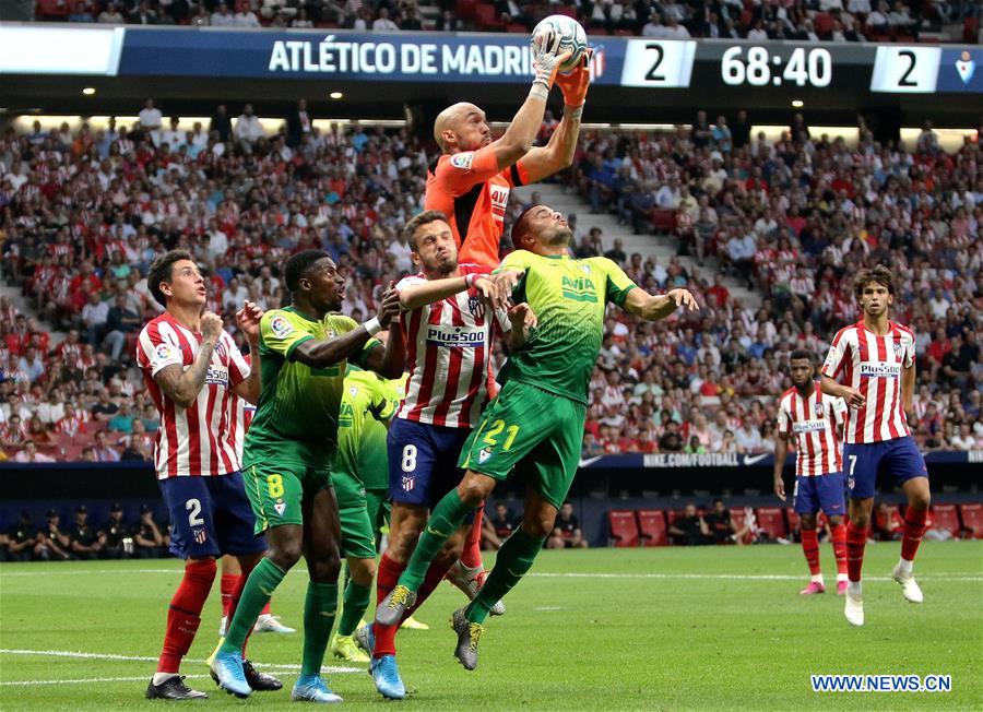 (SP)SPAIN-MADRID-SOCCER-SPANISH LEAGUE-ATLETICO MADRID VS EIBAR