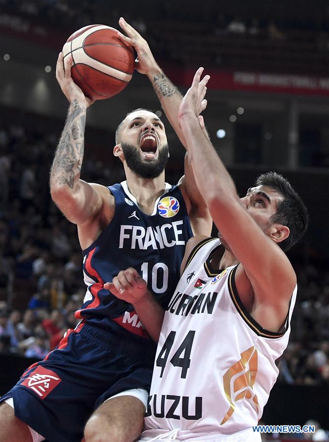 (SP)CHINA-SHENZHEN-BASKETBALL-FIBA WORLD CUP-GROUP D-JOR VS FRA (CN)