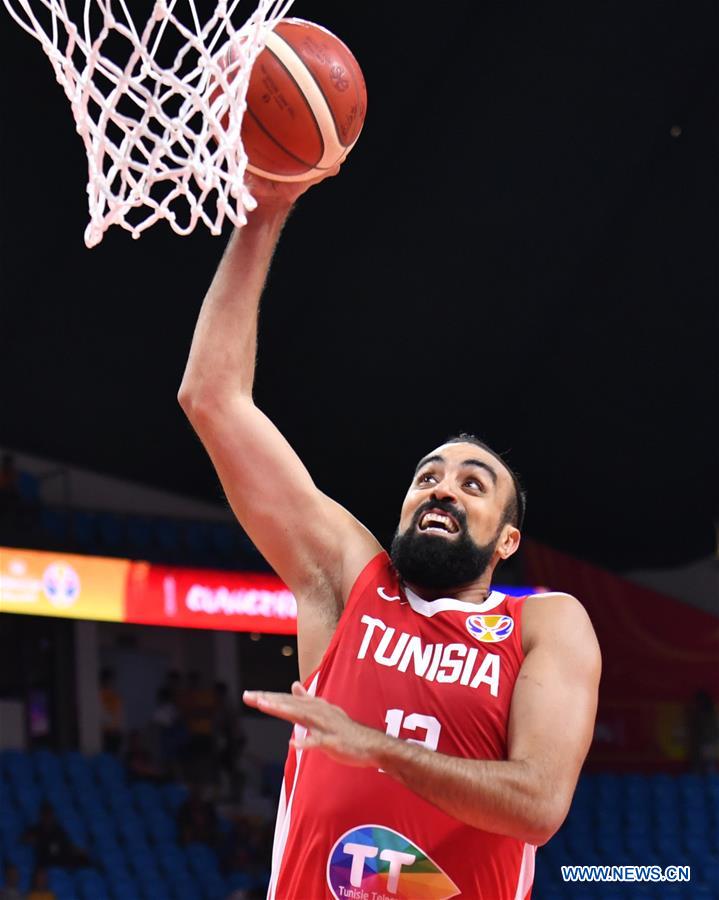 (SP)CHINA-GUANGZHOU-BASKETBALL-FIBA WORLD CUP-GROUP C-PUR VS TUN(CN)