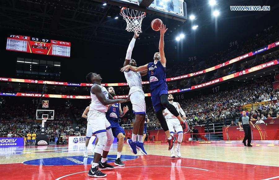 (SP)CHINA-FOSHAN-BASKETBALL-FIBA WORLD CUP-GROUP D-ITALY VS SERBIA (CN)