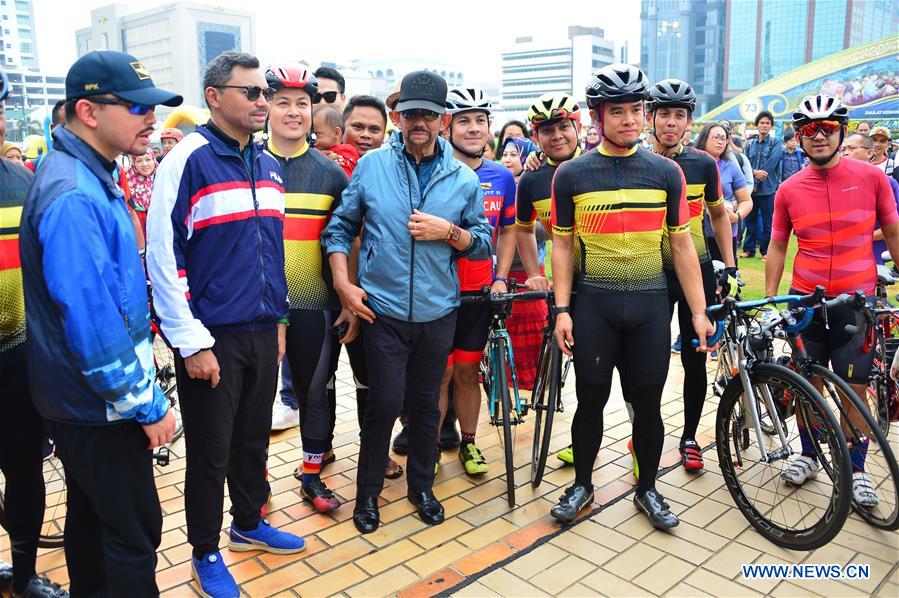 BRUNEI-BANDAR SERI BEGAWAN-SULTAN-CYCLING RECREATION EVENT