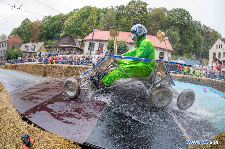 LITHUANIA-KAUNAS-SOAPBOX-RACE