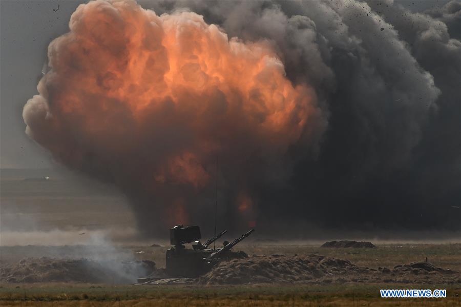 RUSSIA-ORENBURG-MILITARY EXERCISES