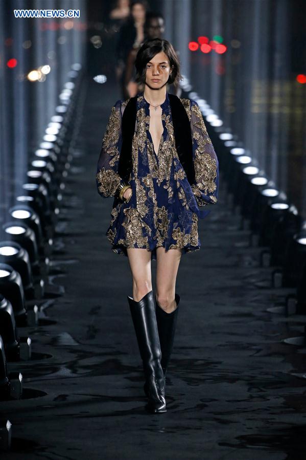 FRANCE-PARIS-FASHION WEEK-SAINT LAURENT