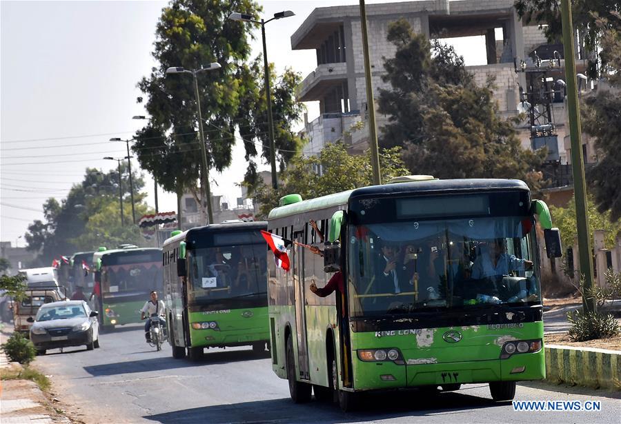 SYRIA-HOMS-DISPLACED PEOPLE-RETURN