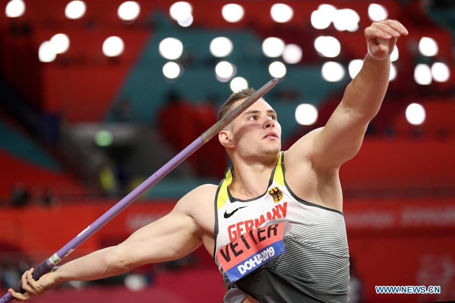 (SP)QATAR-DOHA-ATHLETICS-IAAF WORLD CHAMPIONSHIPS-MEN'S JAVELIN THROW