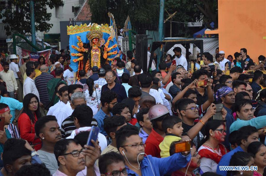 INDIA-BANGALORE-DURGA PUJA FESTIVAL