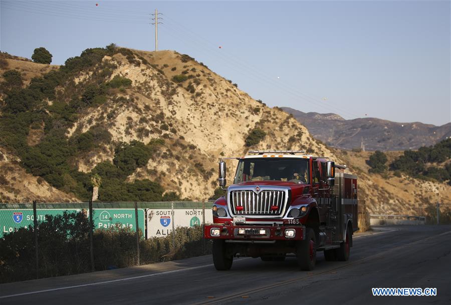 U.S.-LOS ANGELES-WILDFIRE