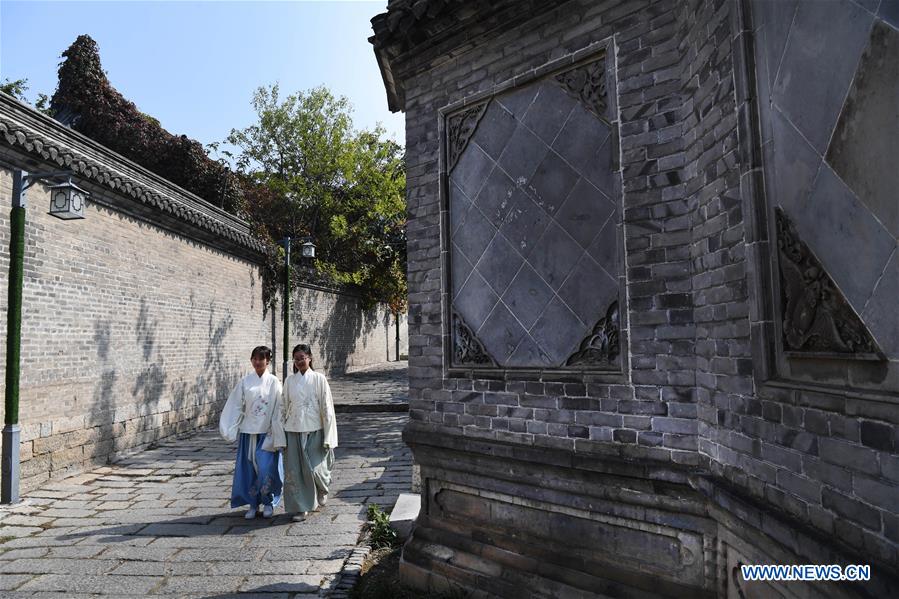 CHINA-JIANGSU-XUZHOU-TOURISM-HANFU CULTURE