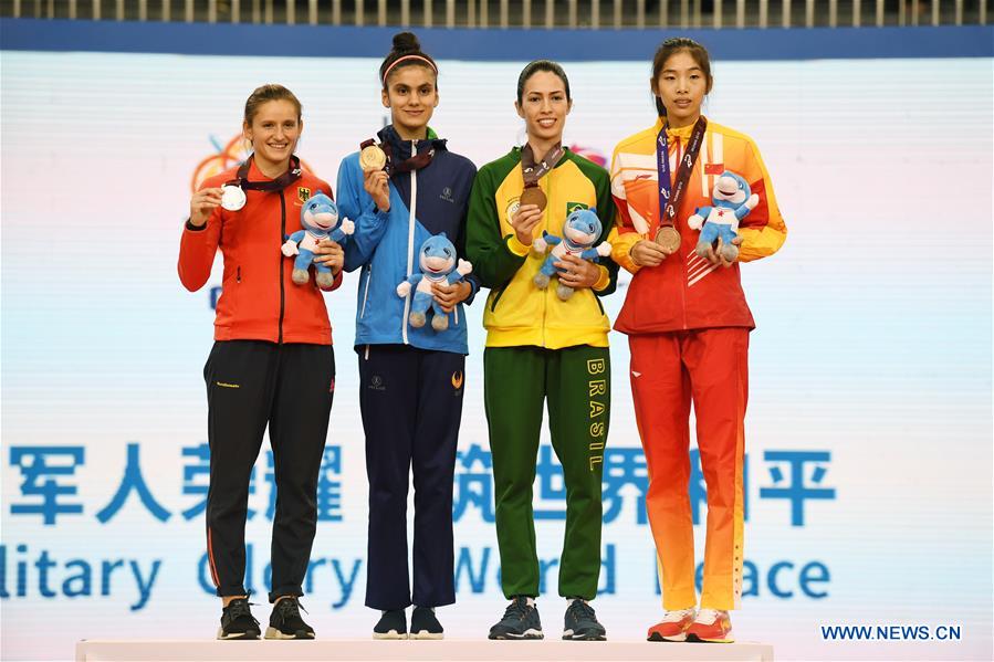 (SP)CHINA-WUHAN-7TH MILITARY WORLD GAMES-TAEKWONDO