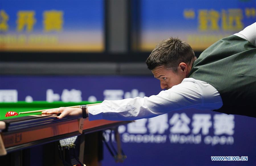 (SP)CHINA-YUSHAN-SNOOKER-WORLD OPEN(CN)