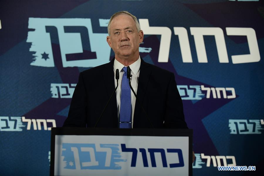 ISRAEL-TEL AVIV-BENNY GANTZ-STATEMENT