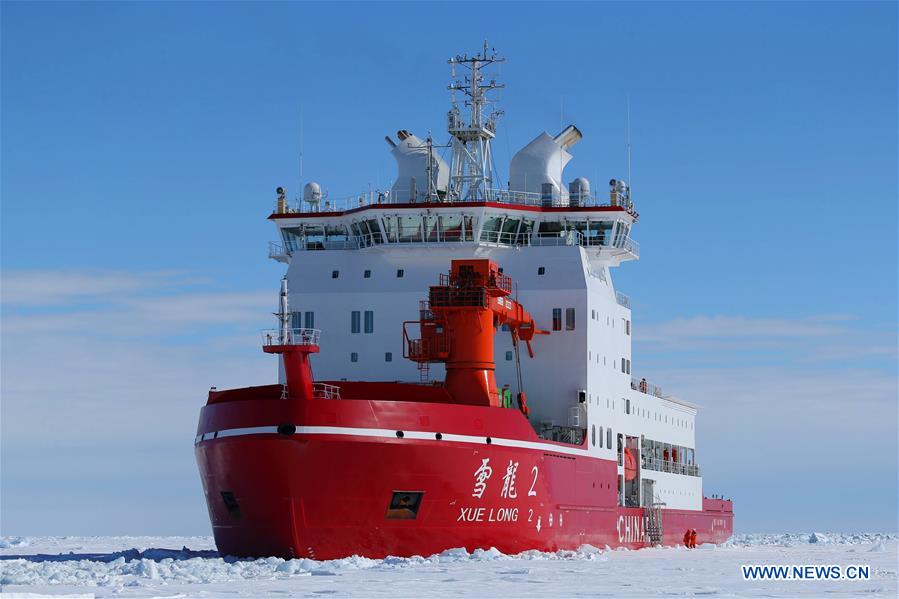 (EyesonSci) CHINA-XUELONG 2-ANTARCTIC-EXPEDITION-ICEBREAKING(CN)