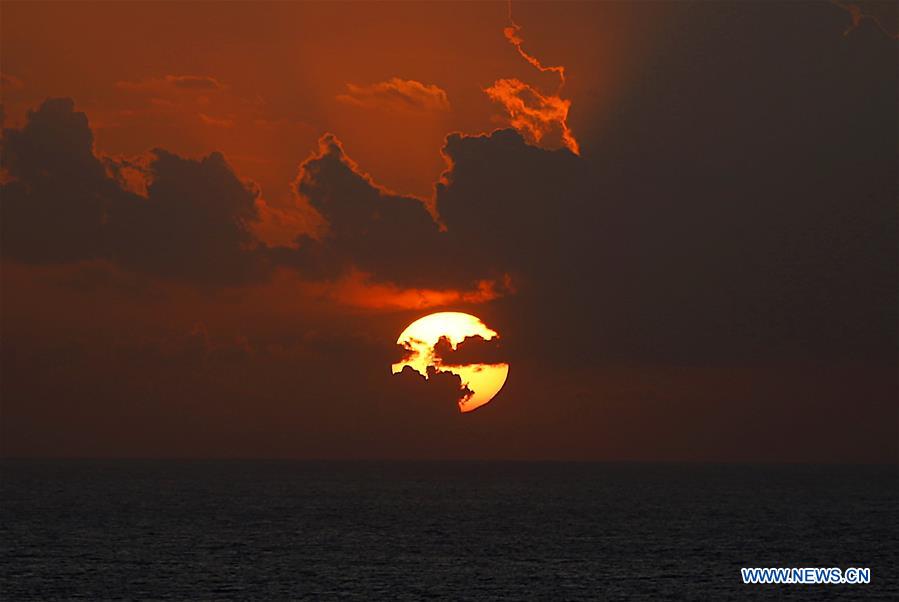 LEBANON-BEIRUT-SUNSET