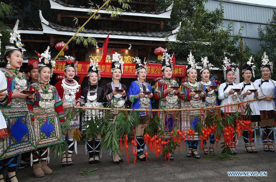 CHINA-GUIZHOU-GUIYANG-DONG ETHNIC GROUP-NEW YEAR (CN)