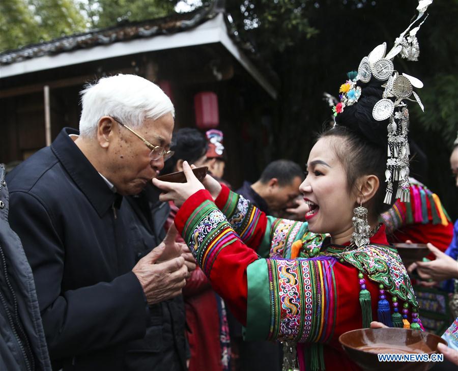 CHINA-GUIZHOU-GUIYANG-DONG ETHNIC GROUP-NEW YEAR (CN)